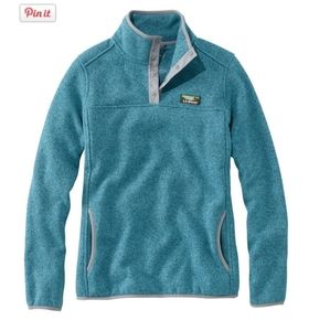 LL Bean Sweater Fleece Pullover
